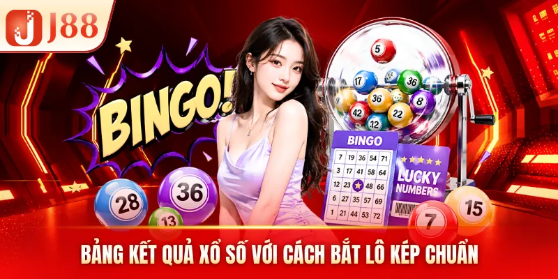 Bảng kết quả xổ số với cách bắt lô kép chuẩn Bảng kết quả xổ số với cách bắt lô kép chuẩn