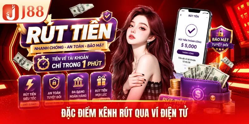 Đặc điểm kênh rút qua ví điện tử Đặc điểm kênh rút qua ví điện tử