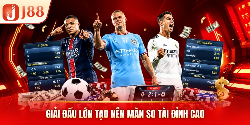 Giải đấu lớn tạo nên màn so tài đỉnh cao Giải đấu lớn tạo nên màn so tài đỉnh cao