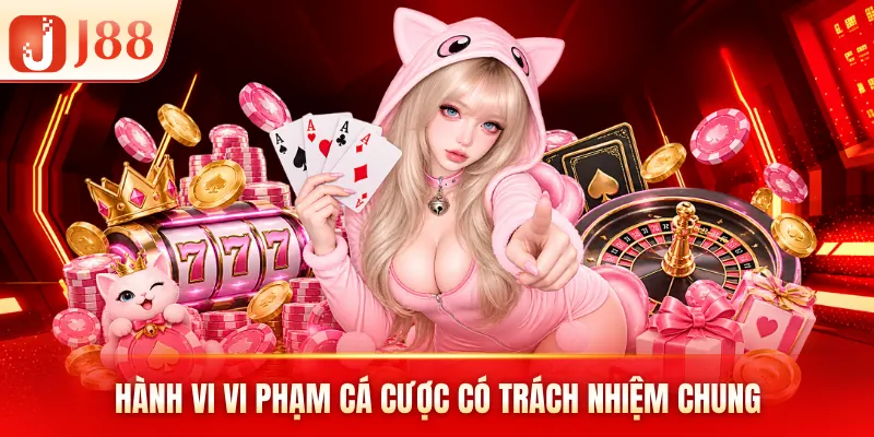 Hành vi vi phạm cá cược có trách nhiệm chung Hành vi vi phạm cá cược có trách nhiệm chung