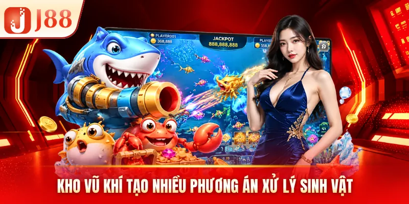 Kho vũ khí tạo nhiều phương án xử lý sinh vật Kho vũ khí tạo nhiều phương án xử lý sinh vật