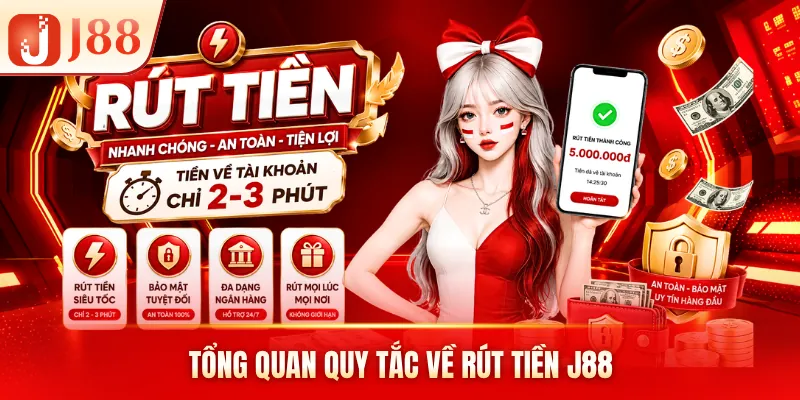 Tổng quan quy tắc về rút tiền J88 Tổng quan quy tắc về rút tiền J88